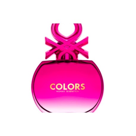 Colors Pink Woman Benetton Edt 80Ml Mujer Tester