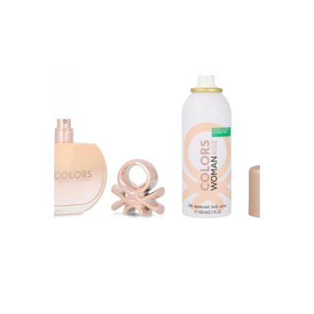 Set Benetton Colors Rose 2Pzs