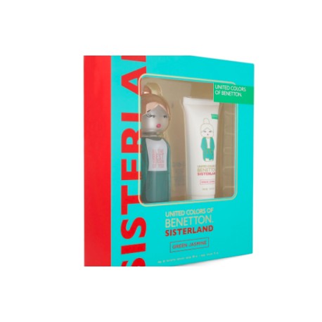 SET BENETTON GREEN JAZMIN BENETTON