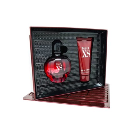 Set Paco Rabanne Black Xs Mujer 2 Pzas Edp Original