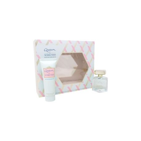 Set queen of seduction 2pzs 80ml edt spray/ body lotion 75ml.