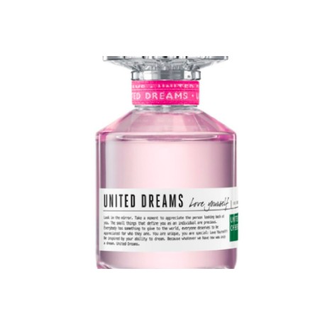 Tester Love Yourself Agua de Tocador, Benetton.